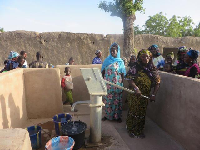 forage aménagé © Forage Mali