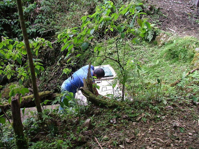 Maintenance d'un captage de sources